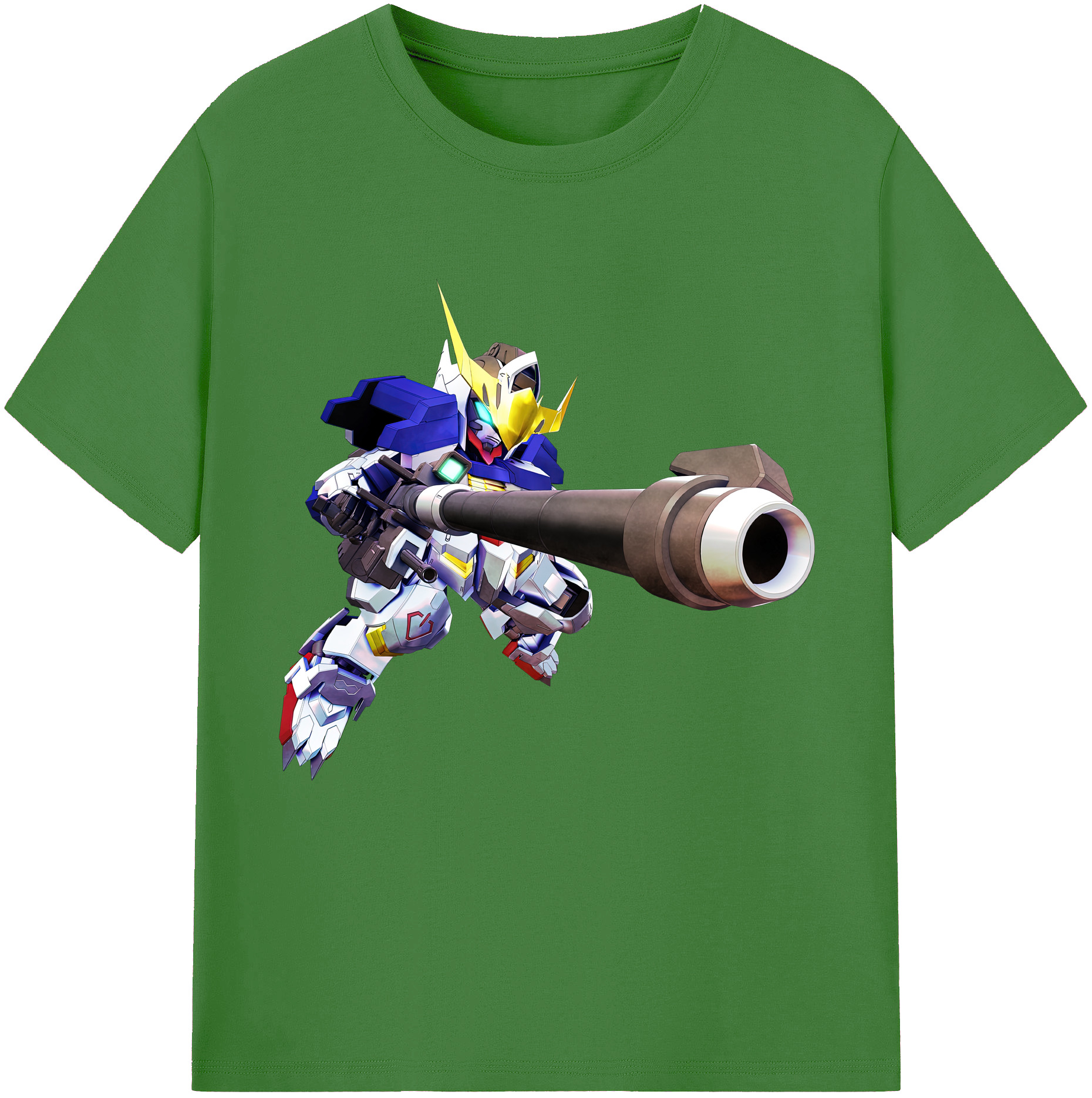 （画像用） 機動戦士ガンダム Mobile Suit Gundam レディースカジュアルプリントTシャツ（綿100％）